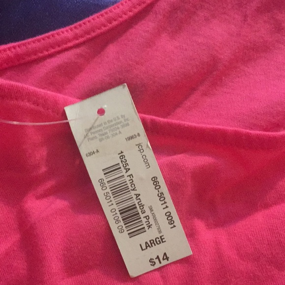 Pink Racerback Workout Top - Picture 3 of 3